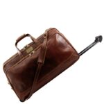 Σετ Ταξιδίου Δερμάτινο Με Ροδάκια (Trolley) Bora Bora TL3072