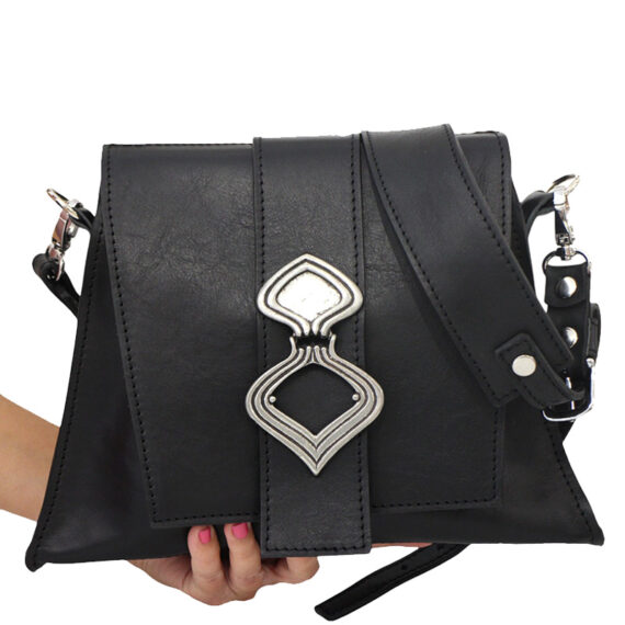 Δερμάτινη Χειροποίητη Τσάντα Ώμου / Χιαστί Philipposleather