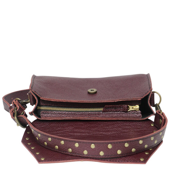 Δερμάτινη Χειροποίητη Τσάντα Ώμου / Χιαστί Philipposleather