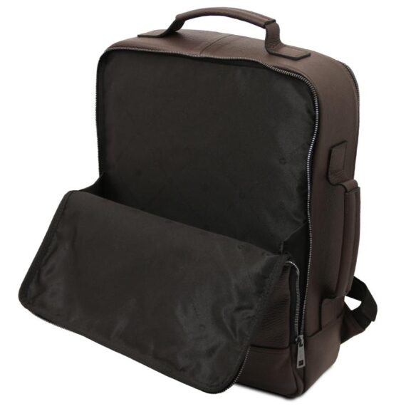 Τσάντα Laptop Πλάτης Δερμάτινη Brooklyn 15,6''