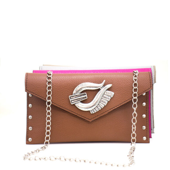 Χειροποίητοι Δερμάτινοι Φάκελοι Silver Philipposleather