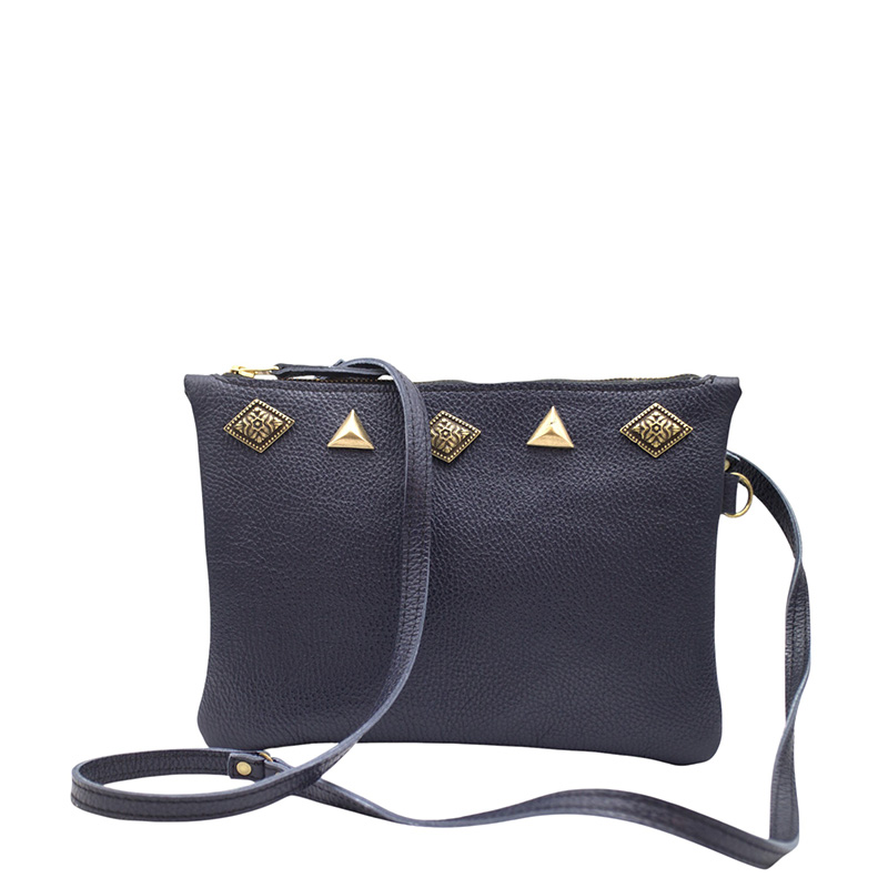 LEATHER FOLDER BLUE 3