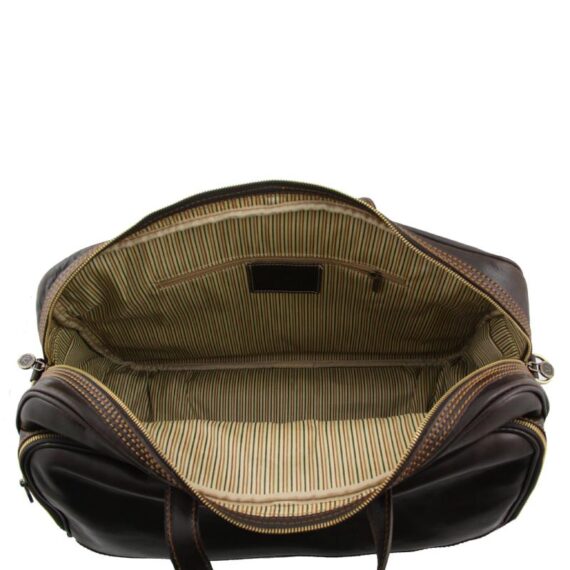 Σετ Ταξιδίου Δερμάτινο Με Ροδάκια (Trolley) Bora Bora TL3072