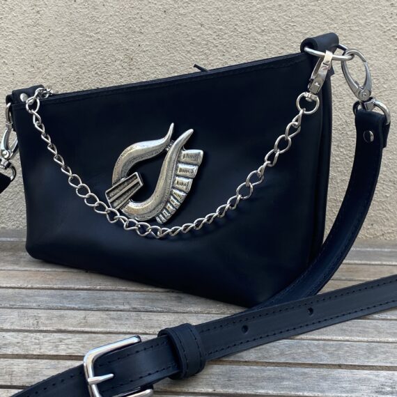 Δερμάτινη Χειροποίητη Τσάντα Ώμου / Χιαστί Philipposleather