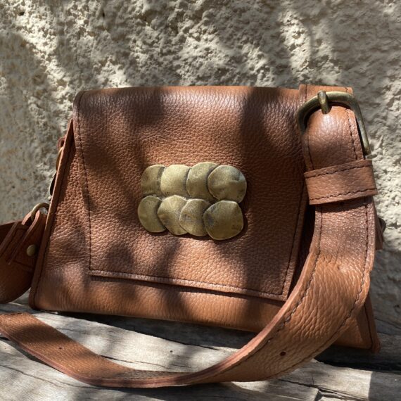 Δερμάτινη Χειροποίητη Τσάντα Ώμου / Χιαστί Philipposleather