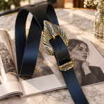 Χειροποιήτη Δερμάτινη Γυναικεία Ζώνη Antique Philipposleather